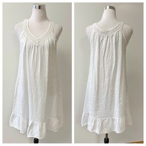 Terzo Millennio • White Linen Dress